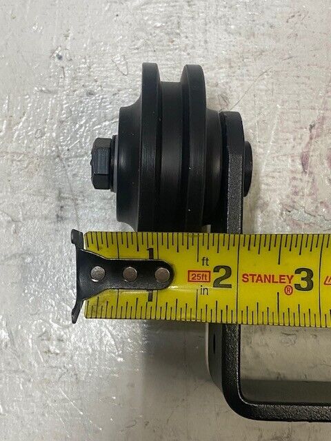 Single Track Bypass Door Kit Sliding Barn Door PULLEYBAR ONLY (See Measurements)