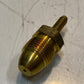 16 Quantity of Brass Hose Barb Fittings 2-3/8" L 22mm Thread 8mm Nose (16 Qty)