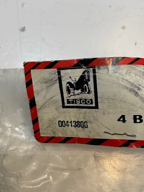 Tisco F4Z80 Flangette Pair 4-Bolt Relubricatable 5-3/4" OD