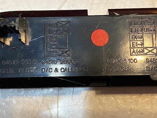 Genuine Kia Clock Assembly-Digital 94510-2G200 | 94510-2G010