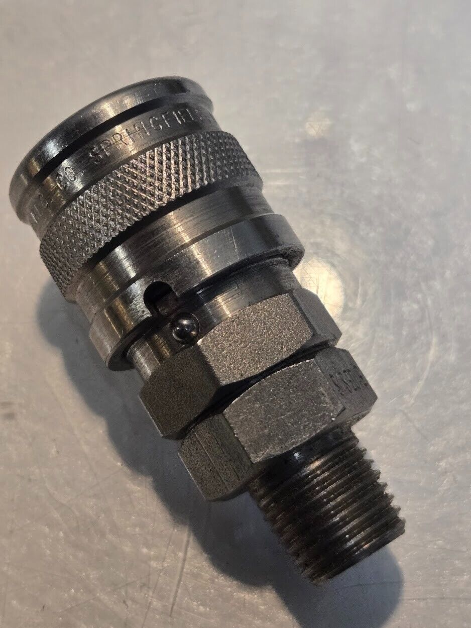 Foster 310S/S Stainless Steel 1/4" Quick Connect Coupling 1/4" Male Pipe Thread