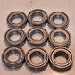 9 Quantity of GBI Metal Shielded Ball Bearings 6005Z | 47 mm OD  (9 Quantity)