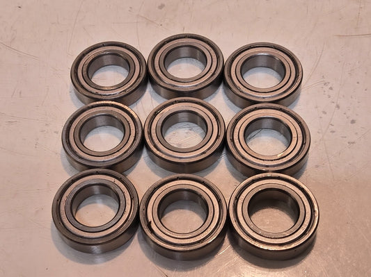 9 Quantity of GBI Metal Shielded Ball Bearings 6005Z | 47 mm OD  (9 Quantity)