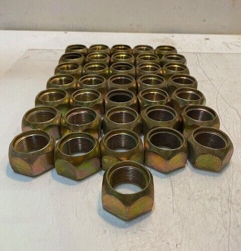 36 Quantity of EFT N Outer Cap Budd Style Hex Lug Nuts 38mm OD 27mm ID (36 Qty)