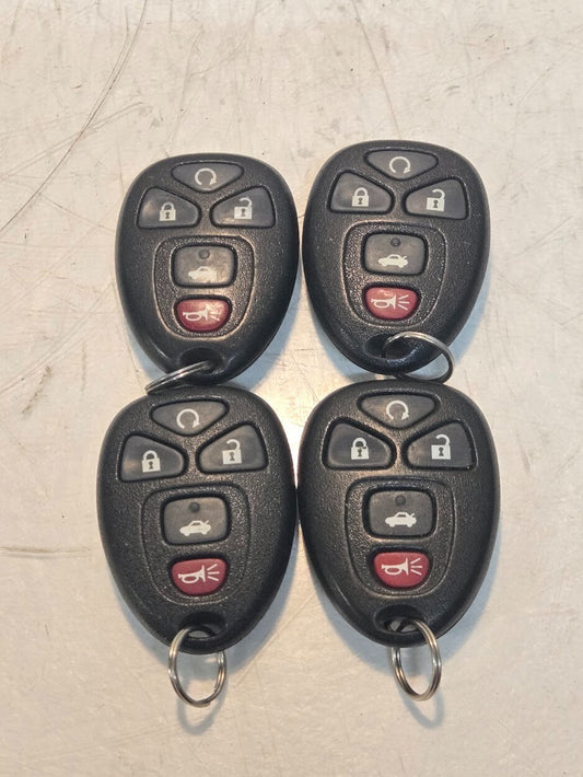 4 Quantity of GM 5 Button Key Fobs 22733524 Keyless Entry Remote (4 Quantity)