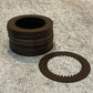 32 Quantity of Friction Clutch Disc Plates 4-1/4" Dia. 38-Teeth (32 Quantity)
