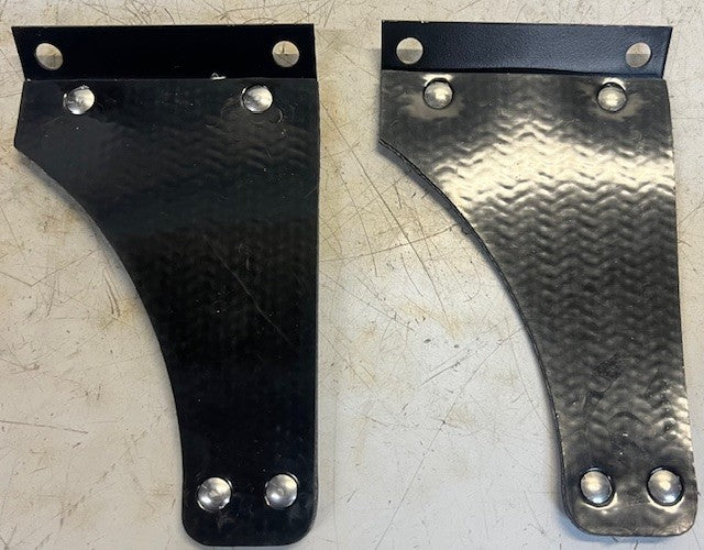 2 Quantity Left Hand Shoe Deflector For Small Duty Excavators and Skid Loaders