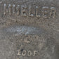Mueller No-Blo 2" Curb Valve H-17800 | A-105 | 1440 PSI | 100 F