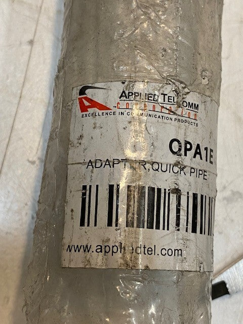 6 Quantity of Applied Telcomm QPA1E Quick Pipe Adapters 800-643-8088 (6 Qty)