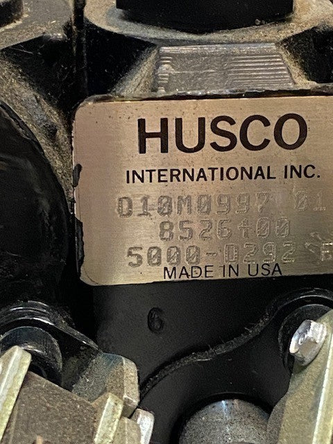 Husco 4-Spool Hydraulic Control Valve D10M0997 | 8526400 | 5000-0292