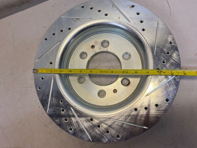 Dynamic Friction Brake Rotor For Ford 6x135mm Bolt Pattern 631-54204L, 1071038