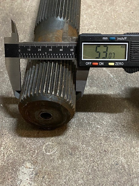 World American Parts 8-Bolt Axle Shaft 15403750 | 44" Long 53mm End 41-Spline