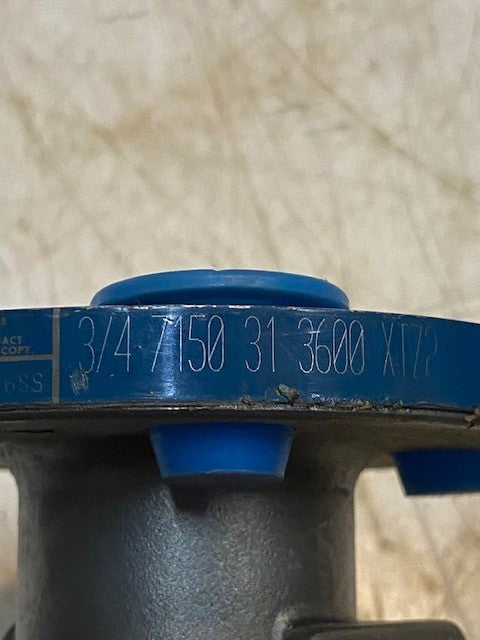 Jamesbury DN 20/15 3/4" 7150 31 3600 XTZ2 Flanged Ball Valve 316SS | CF8M