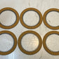 6 Quantity of Clutch Friction Plate Discs 44-Teeth 120mm OD (6 Quantity)