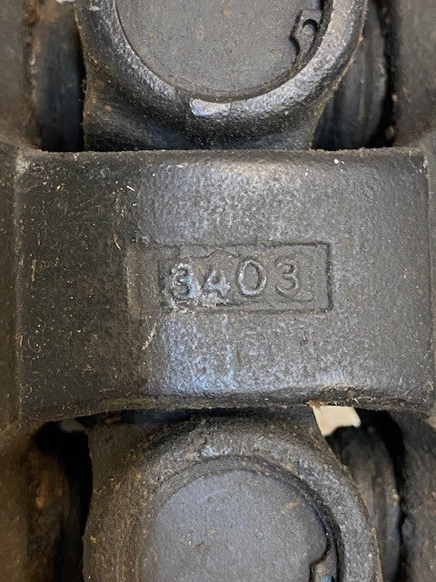 Driveshaft 21" Long 4-1/2" Wide 34mm ID 44mm End 50mm Shaft 1210113BA, 3403, C03