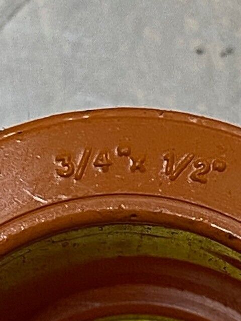 9 Quantity of Spears FlameGuard CPVC-41 SCH-40 3/4" x 1/2" Brass Thread (9Qty)