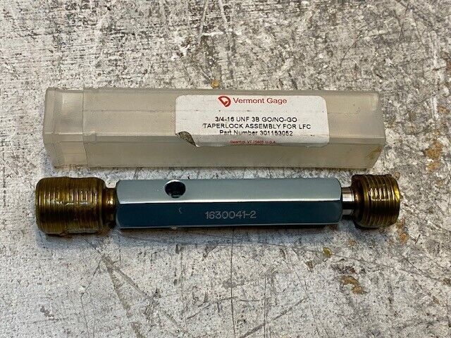 Vermont Gage 3/4-16 UNF 3B GO/NO-GO | 301153052 | 1630041-2