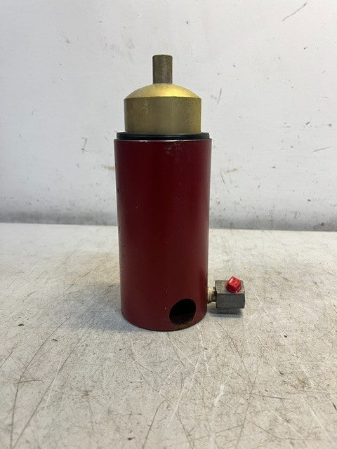 Single Acting Hydraulic Cylinder Ram Clevis Mount 8-3/4" Tall 82.47mm Diameter