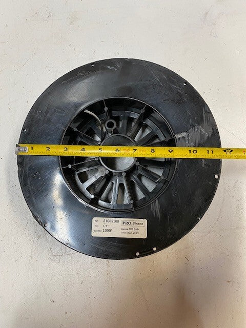 Pro Stand 21005100 1/8" 1000ft 7x19 Hot Galv. Cable Reel