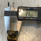 Hydraulic Tilt Cylinder 13mm Bore 15mm Thread 51mm OD 16" Long