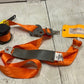 Paccar Truck Seat Belt Orange Complete Replacement System S84-1055-200 F106626A