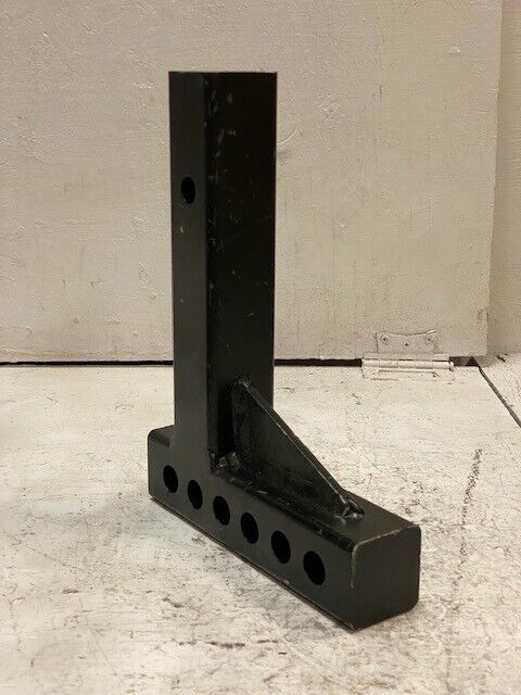 2 Drop Down Trailer Hitchs 2" 6 Holes 11.5" Length 8-3/4" Width Adjustable Shank