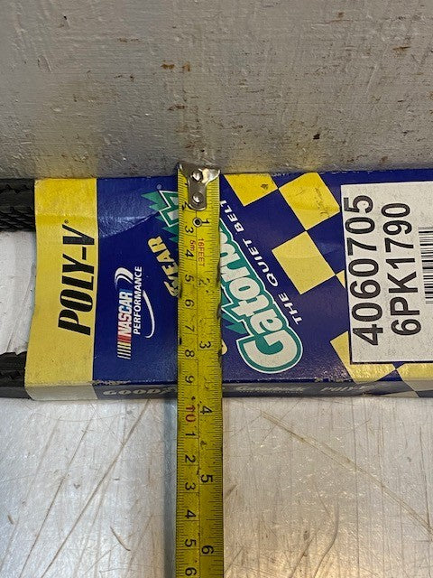 Goodyear Gatorback Poly-V The Quiet Belt 4060705 | 6PK1790 Nascar Performance
