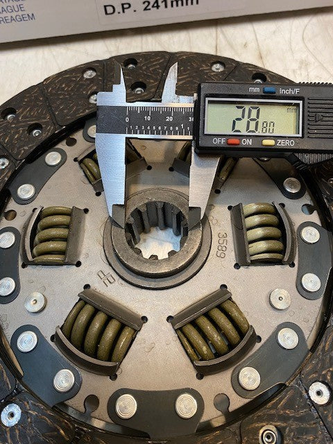 AP Clutch Disc DP8786 D.P. 241mm 29mm Bore 3589, 07L33131A0, M26A14