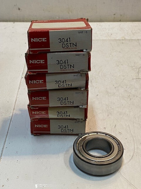 6 Quantity of NICE 3041DSTN Bearings 51mm OD 25mm Bore 14mm Thick (6 Quantity)