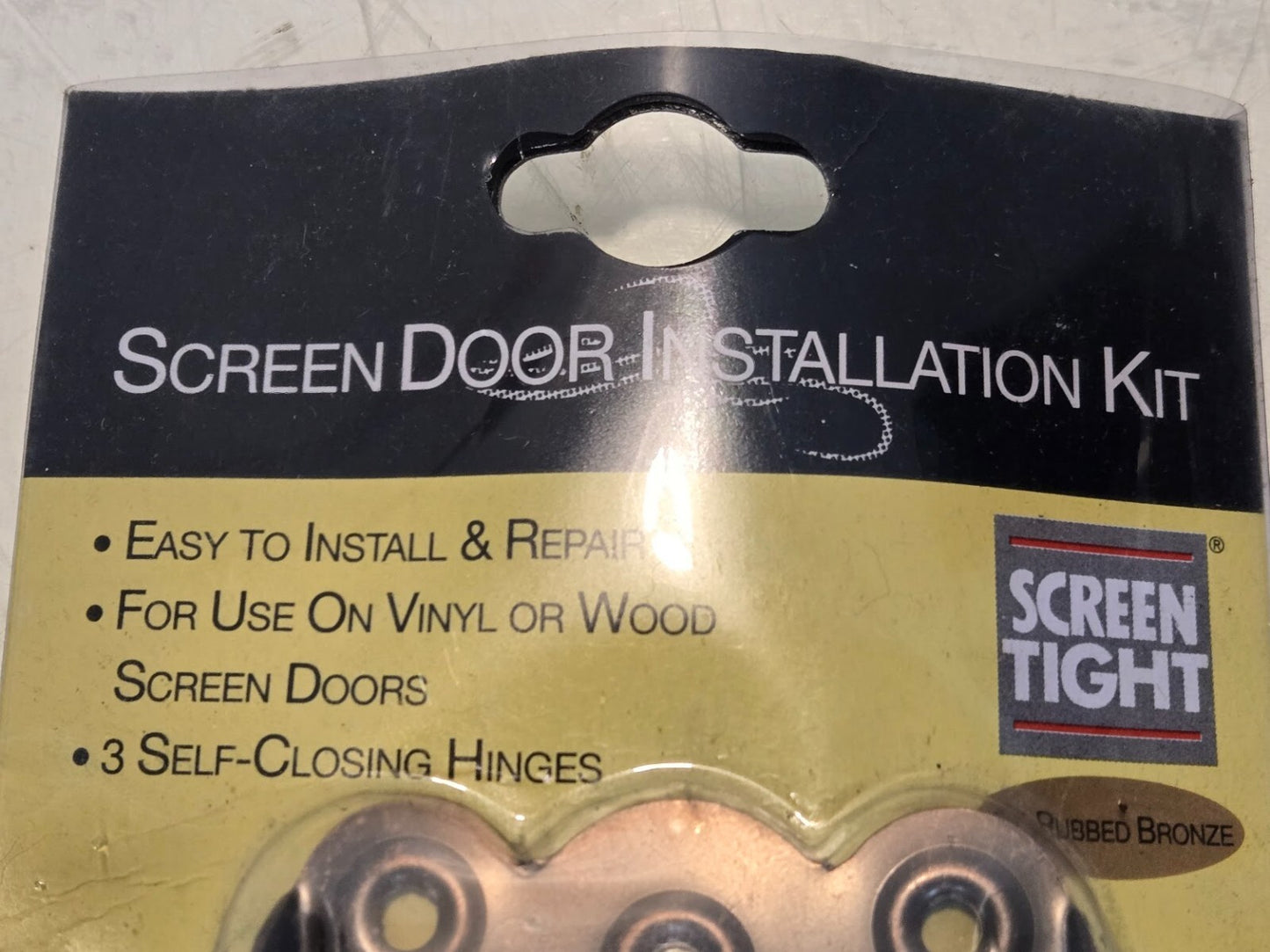 2 Quantity of Screen Tight Bronze Screen Door Hardware Kit 731677555554 (2 Qty)