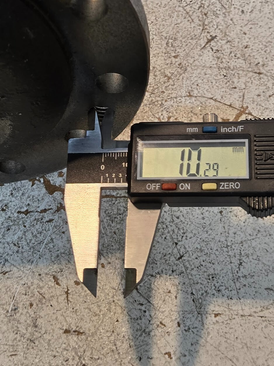 Driveshaft 18 1/2" Length 7 3/8" Hub Diameter 2 3/4" Shaft Diameter