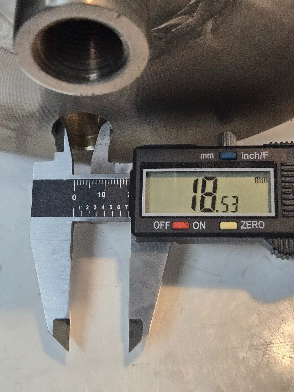 JMS Tapered Flanged Thermowell 5TT3XZKXA1KX-30 X3FP | 5686 | 316SS | 4x6" Flange