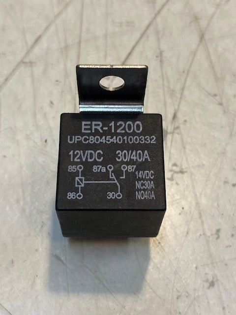 10 Qty of ER-1200 Automotive Power Relay UPC804540100332 | 12VDC 30/40A (10 Qty)