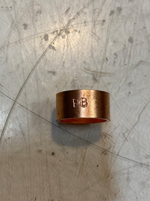 28 Qty of PB Crimp Polybutylene Adapter Couplings 1-1/4" Long 19mm OD (28 Qty)