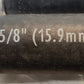 3 Quantity of 6" Hose Connectors for 5/8" Hose | GN2802 | 3/4" NPT (3 Quantity)