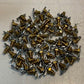 67 Quantity of Brass Drain Valves 22mm L 10mm Thread 8mm End (67 Quantity)