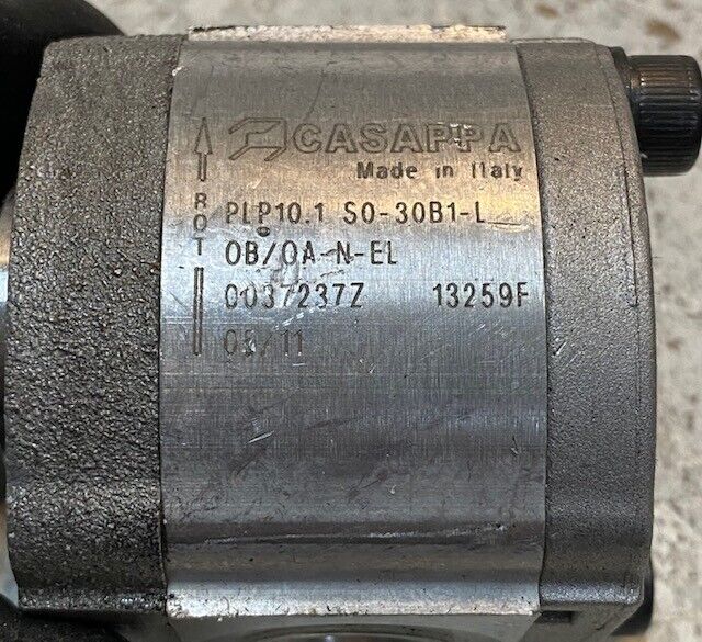 Casappa Gear Pump PLP10.1S0-30B1-L | 0037237Z | 13259F