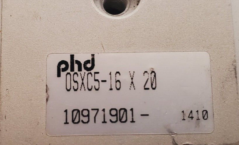 PHD Optimax Light Duty Pneumatic Thruster OSXC5-16X20 | 10971901-1410