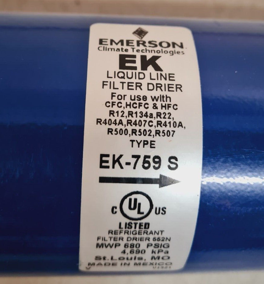 Emerson Service First Liquid Line Filter 1-1/8 ODF Solder DHY00173 | EK-75