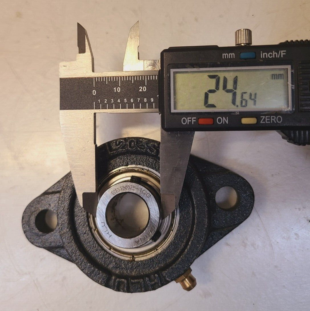 HLU 2 Bolt Flange FL203S | SB202-10G | 5/8"