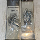 2 Quantity of Auto-Jet Stainless Steel Exhaust Clamps ZH 3.50 IN C9 (2 Qty)