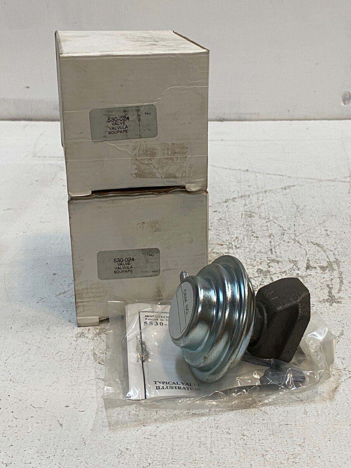 2 Quantity of EGR Replacement Valves 530-024, 5530-11-5 (2 Quantity)