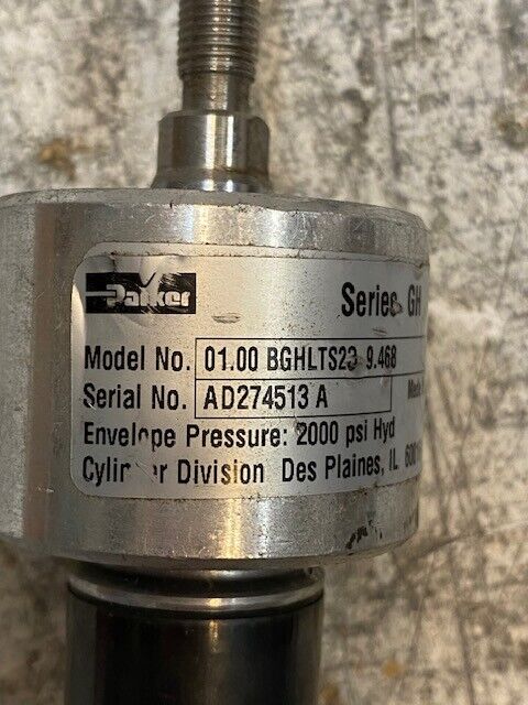 Parker Hydraulic Cylinder 01.00 BGHLTS23 9.468 | AD274513A | 2000 Psi