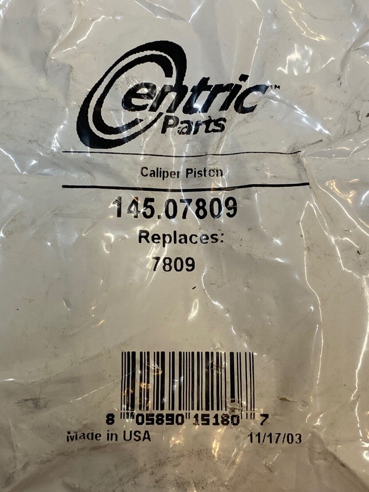 2 Centric Caliper Pistons 145.07809 Replaces: 7809 (2 qty)