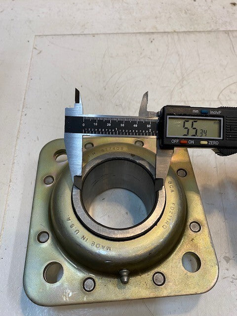 BCA Ball Bearing Flange Unit FD211RQ |  5-1/2" Wide 55mm Bore