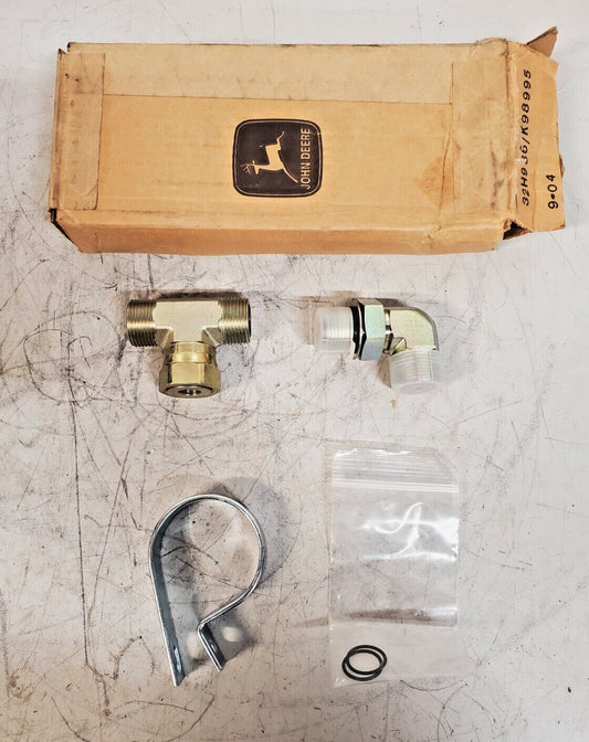 John Deere Elbow & Tee with Nut Kit 32H936 | K98995 | 9-04