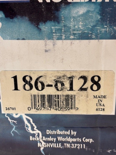 Beck Arnley Worldparts Remanufactured Delco Remy Alternator | 168-6128