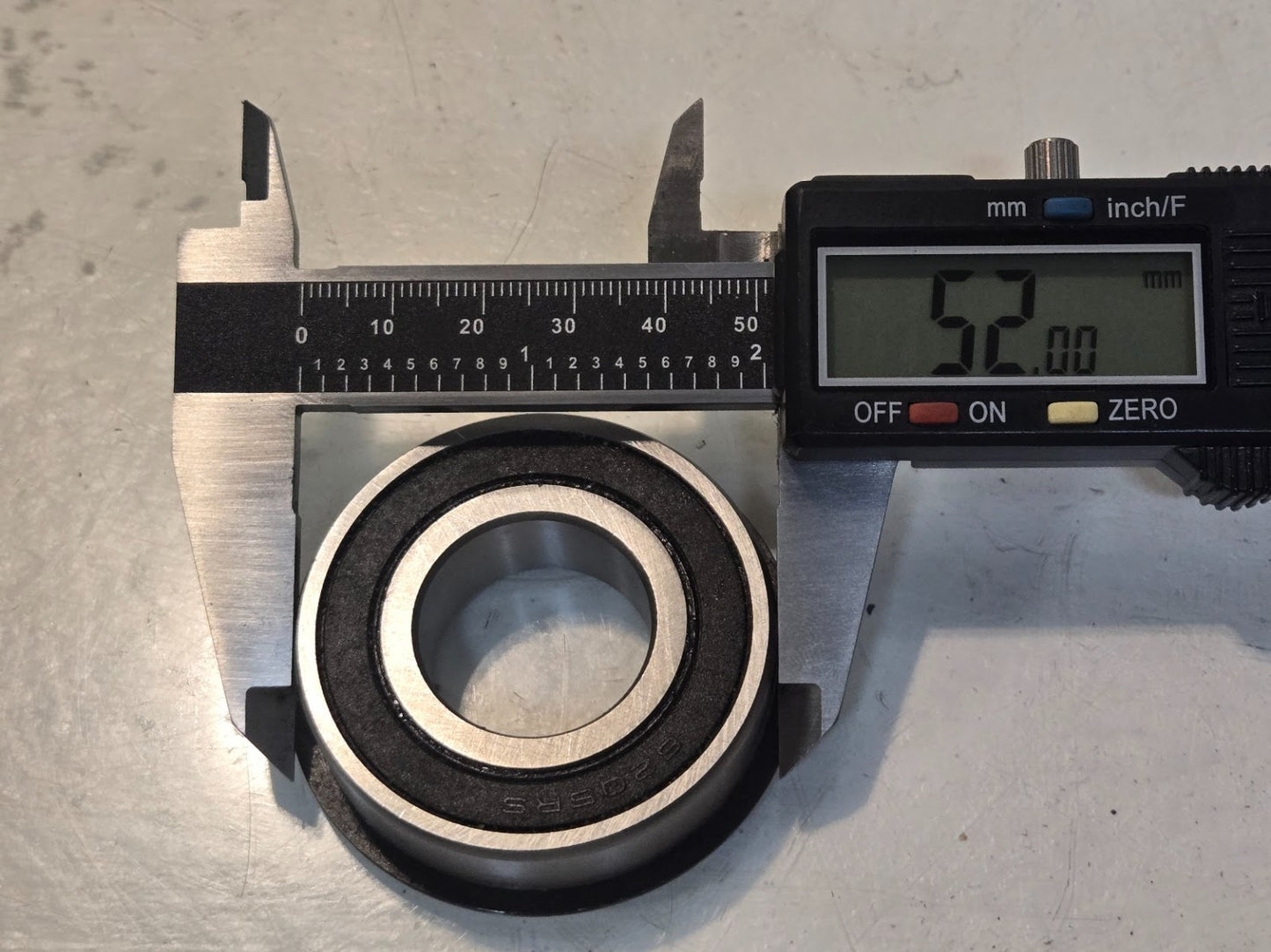 4 Quantity of Snap Ring Bearings 6205RS | 52 mm OD x 25 mm Bore (4 Quantity)