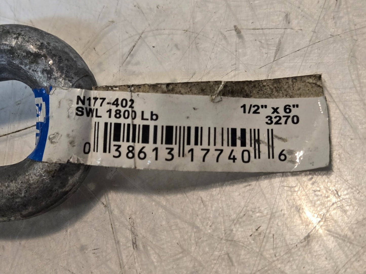 2 Quantity of Stanley National Hardware Turnbuckles N177-402 | 1/2"x6" (2 Qty)