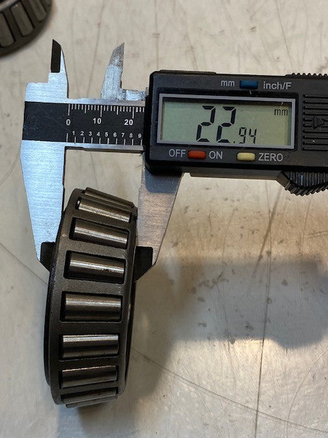 3 Quantity of Timken 24780 Cone Bearings 68mm OD 41mm Bore 23mm Thick (3 Qty)